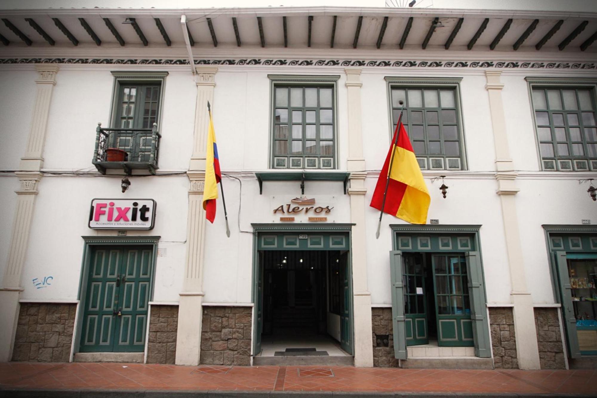 Aleros Hotel Boutique Cuenca Exterior foto